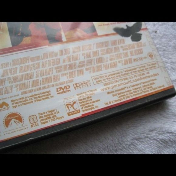 Mission Impossible 2 Tom Cruise M:I-2 DVD Disc Movie Widescreen Bundle It! - Picture 3 of 7